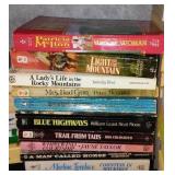 Paperback Romance, various authors.