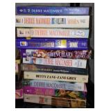 Paperback Romance, various authors.