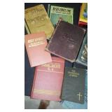 Vintage Hymnals late 1800s and Newer