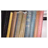 Antique and Vintage Poetry and Educational Style Books .