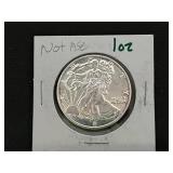 1 oz Silver Round with Walking Liberty Design