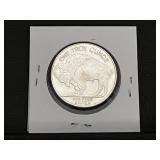 1 Troy Ounce .999 Fine Silver Buffalo Round
