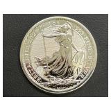 2023 Britannia £2 Silver Coin, 1 oz, King Charles III