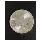 2025 Canadian Silver Maple Leaf Coin Featuring Charles III