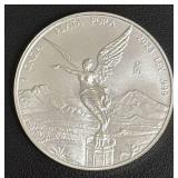 2023 Mexican Libertad One Ounce Silver Coin, .999 Fine Silver