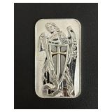 Two 1 Troy Oz .999 Fine Silver Bars by Scottsdale Mint
