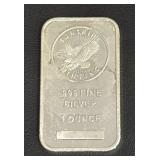 Sunshine Minting 1 Troy Ounce .999 Fine Silver Bar