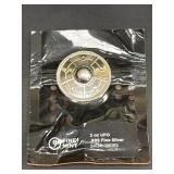 2 oz UFO .999 Fine Silver Collectible by 9Fine Mint