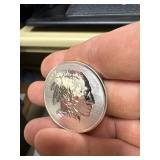 1 Troy Ounce .999 Fine Silver Buffalo Round