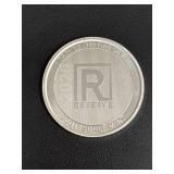 2021 Scottsdale Mint 1 oz .999 Fine Silver Reserve Round