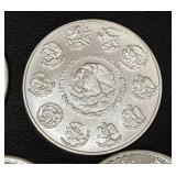 5 Ounce Assorted Silver Coins, Mixed Designs and Mint Years