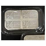 Stagecoach Silver .999 Silver Bars, Fractional and Standard Sizes
