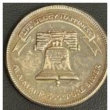 1983 One Troy Ounce Liberty Silver Round â .999 Pure Silver