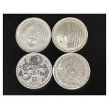 Four 1/2 Troy Ounce Assorted CoinsÂ 