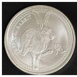 1 oz .999 Fine Silver Year of the Rabbit Coin
