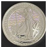 2023 Britannia 1 oz Silver £2 Coin Featuring Queen Elizabeth II
