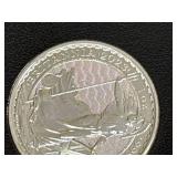2023 Britannia 1 oz Silver £2 Coin Featuring Queen Elizabeth II