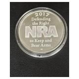 2017 NRA 1 Troy Ounce .999 Fine Silver Round