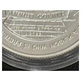 2022 2-Ounce .999 Silver "House of Cards" Coin