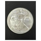 2004 American Silver Eagle One Ounce Fine Silver Coin