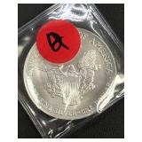 2004 American Silver Eagle 1 oz Bullion Coin