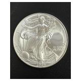 2004 American Silver Eagle 1 oz Fine Silver Coin