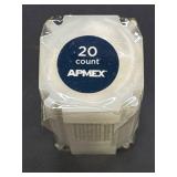 20-Piece Set of Silver Bullion Rounds, Various Designs