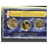James Monroe Presidential Coin Set 2008 â First Day of Issue