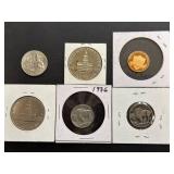 U.S. Coins, Including Bicentennial Quarter and Kennedy Half Dollar