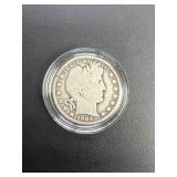 1902 Barber Half Dollar in Protective Case