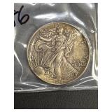 1986 American Silver Eagle One-Ounce Coin
