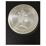 2022 St. Helena Queen Elizabeth II 1.25 Ounce Silver Coin