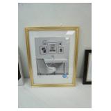 (3ct) NEW Picture Frames with matting