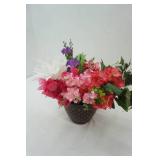 Artificial Flowers & Planter (NEW)
