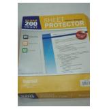 500 Sheets of Inkjet & Laser Printer Paper & Clear Sheet Protectors