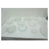 Crystal Serving Bowls & Plates