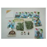 Fairy Garden Figurines (NEW), Reindeer Moss, Small Canvas