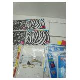 NEW Office Supply Lot: file folders, binders, large envelopes