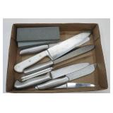 Kitchen Knives & Sharpening Stones