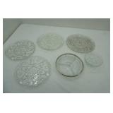 Crystal Serving Plates