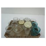 Canning Jars, 4 with lids