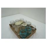 Canning Jars, 4 with lids