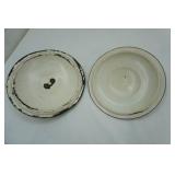 Vintage/Antique Enamelware Kettle Lids