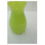 Glass Vase 9" tall