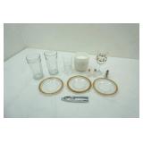 NEW Soy Candle, Vintage Salt & Pepper Shakers and Other Glassware