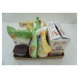 Dry Goods: Gluten Free Flour, Honey Cornbread, Hershey