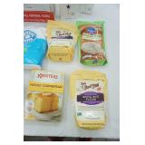 Dry Goods: Gluten Free Flour, Honey Cornbread, Hershey