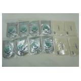 NEW Glitter Paint Additive (8ct) & White Paint Brush Pads