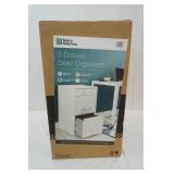 NEW Space Solutions 3-Drawer Steel Organizer 27"x14x18"