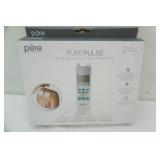 Pure Pulse Tens Electronic Pulse Stimulator-appears to be missing the 4 electrode pads, everything is NEW
